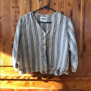 Flax top by Jeanne Engelhart